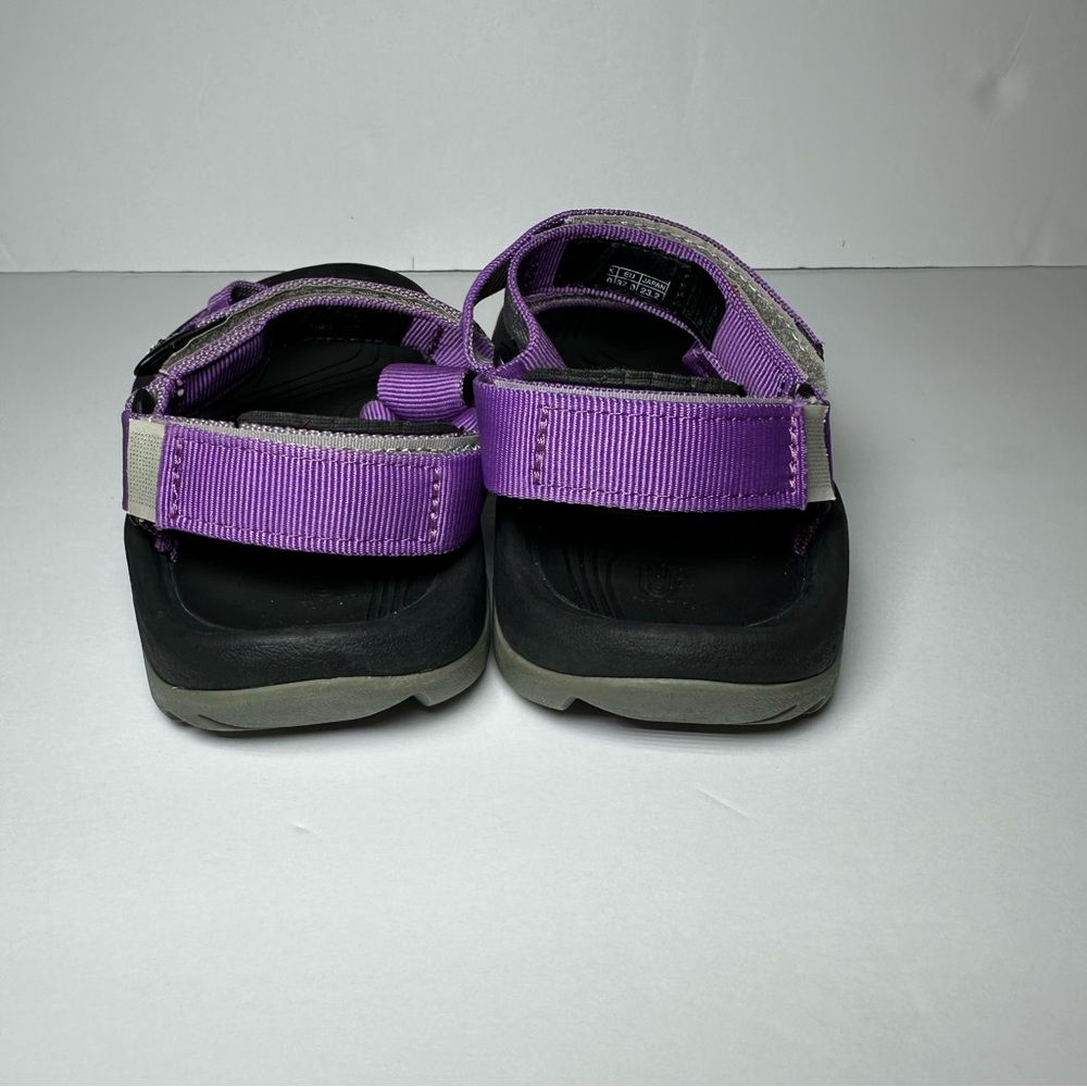 Teva Purple and Gray Strap on Sandals Size Women 6 Youth 5 - Picture 5 of 7